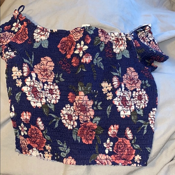 Garage Tops - Floral Crop Top
